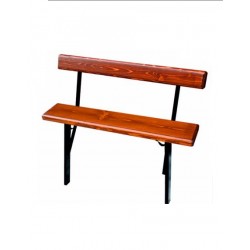 Скамейка деревянная со спинкой СКДсп